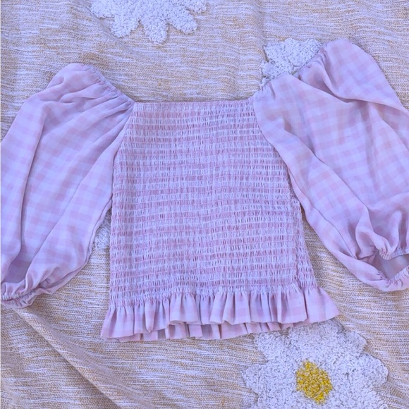 Francesca's Collections Tops - pink blouse from francessacs